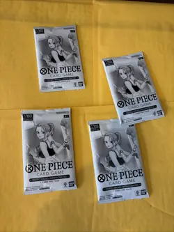 One Piece Card Game One Piece Heroines Campaign Dash Pack x 4 Pack Bundle lot - Image 1