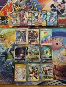 Pokemon Card Lot Full Art Alt Art Fire Glaceon Houndoom - Image 1