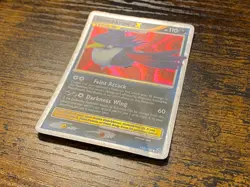 Pokemon TCG Honchkrow LV.X Holo Rare Card Secret Wonders 132/132 PL - Image 2