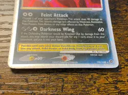 Pokemon TCG Honchkrow LV.X Holo Rare Card Secret Wonders 132/132 PL - Image 3