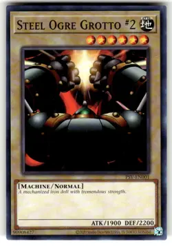 YuGiOh! - Steel Ogre Grotto #2 PSV-EN001 Common Unlimited Edition Near Mint - Image 1