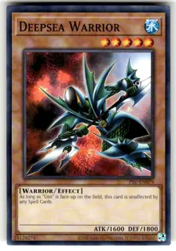 Yugioh! Deepsea Warrior - PSV-EN079 - Common - Unlimited 25th Anniversary Editio - Image 1