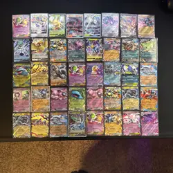 Pokemon Ultra Rare Lot 40 Cards EX GX V VSTAR NM Random Bundle - Image 1