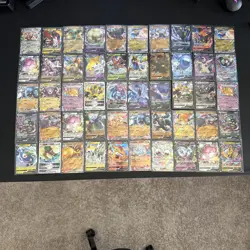 Pokemon 50 Card Lot V VSTAR EX VMAX Chinese NM Ultra Rare Bulk - Image 1
