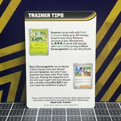 Pokemon Trainer Tips Card || Perfect Order || Mega Zygarde - Image 2