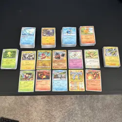 Pokemon 380 Card Bulk Lot 100 Holos NM English Mixed Collection - No Energy - Image 1