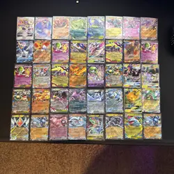 Pokemon 40 Card Lot EX V GX VSTAR NM Random Ultra Rare Bulk - Image 1