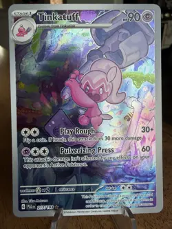 Tinkatuff 217/193 Sv02: Paldea Evolved Holo Card Near Mint Condition - Image 1