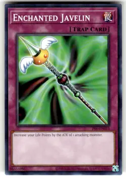 YuGiOh! - Enchanted Javelin PSV-EN015 Common 25th Anniversary Edition Near Mint - Image 1