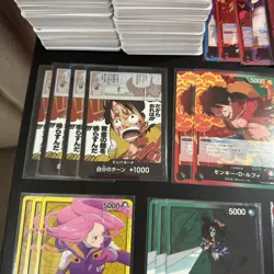 One Piece EB & OP TCG Bulk Lot Of 576 JAP Cards - Image 2