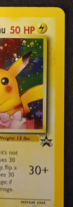 Pokemon TCG ______'s Pikachu Birthday #24 Black Star Promo Card WOTC Holo - Image 4