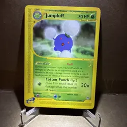 Pokemon TCG Jumpluff 17/147 Aquapolis Rare Non-Holo Card 2002 NM/MINT - Image 1