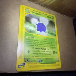 Pokemon TCG Jumpluff 17/147 Aquapolis Rare Non-Holo Card 2002 NM/MINT - Image 3