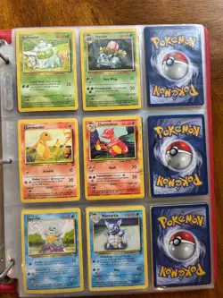 Vintage Pokemon Card Collection Binder 150+ Cards- 100+ Different- with Holo MuK - Image 3