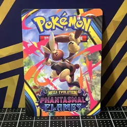 Pokemon Trainer Tips Card || Phantasmal Flames || Mega Lopunny - Image 1