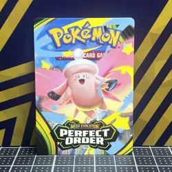 Pokemon Trainer Tips Card || Perfect Order|| Mega Clefable - Image 1