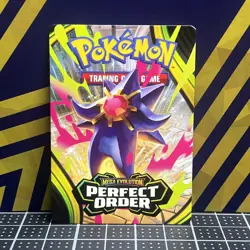 Pokemon Trainer Tips Card || Perfect Order || Mega Starmie - Image 1