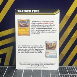 Pokemon Trainer Tips Card || Perfect Order || Mega Starmie - Image 2