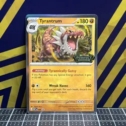 2026 Pokemon TCG || Mega Evolution Promo Card || Tyrantrum #066 - Image 1