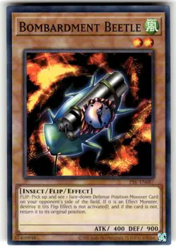 Yugioh! Bombardment Beetle - PSV-EN087 - Common - Unlimited 25th Anniversary Edi - Image 1