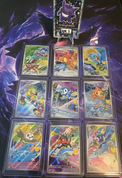 MINT *First Partner ILLUSTRATION COLLECTION* 9 CARD SET *Series 1* Pokemon - Image 3