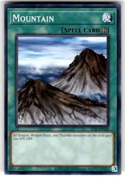 YuGiOh! - Mountain LOB-EN048 Common 25th Anniversary Edition Near Mint - Image 1