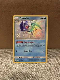 Frogadier SV12/SV94 - Holo Pokemon Card - Hidden Fates - Baby Shiny - NM - Image 1