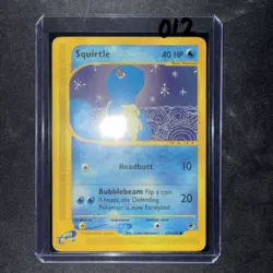 Squirtle 132/165 Expedition Base Pokemon Card - Image 1