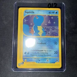 Squirtle 132/165 Expedition Base Pokemon Card - Image 3