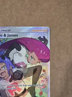 Pokemon TCG Hidden Fates Trainer Jesse and James Ultra Rare Full Art Card 68/68 - Image 3