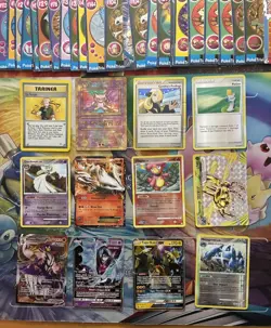 Vintage & Modern Pokemon Card Lot Holo Etc MP-Damaged Ancient Mew Reshiram 630+ - Image 2