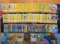 Vintage & Modern Pokemon Card Lot Holo Etc MP-Damaged Ancient Mew Reshiram 630+ - Image 3