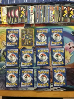 Vintage & Modern Pokemon Card Lot Holo Etc MP-Damaged Ancient Mew Reshiram 630+ - Image 4