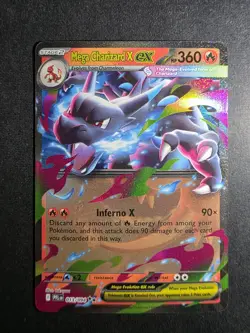 Mega Charizard X EX 013/094 Phantasmal Flames Pokemon Trading Card Game pokemon - Image 1