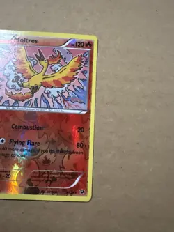 Moltres 9/124 Reverse Holo Pokemon Card Fates Collide 2016 - Image 2
