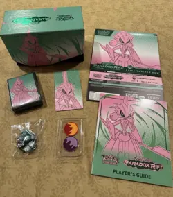 2 Pokemon Elite Trainer Box ETB Paradox Rift 1-Pink & 1-Yellow Pokemon No Cards - Image 2