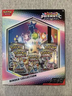 Pokemon TCG: Scarlet & Violet—Prismatic Evolutions Binder Collection *NEW* - Image 1