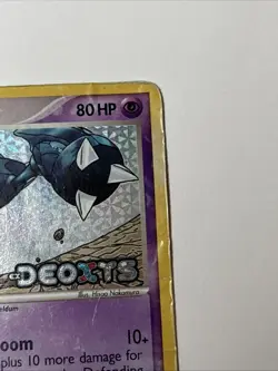 Metang 40/107 EX Deoxys Stamped Holo Lightly Played Pokemon Card - Image 4
