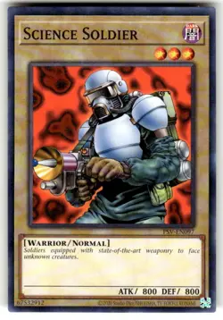 Yugioh! Science Soldier - PSV-EN097 - Common - Unlimited 25th Anniversary Editio - Image 1