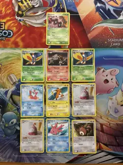 Vintage Pokemon Card Lot Pop Series Holo Etc Heatran Raichu Fire - Image 1