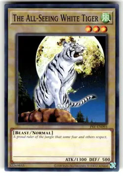Yugioh! The All-Seeing White Tiger - PSV-EN093 - Common - Unlimited 25th Anniver - Image 1