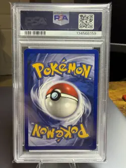 1999 Pokemon Fossil #14 RAICHU HOLO 14/62 Base Set Series RARE Card PSA 8 - Image 2