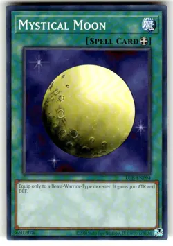 YuGiOh! - Mystical Moon LOB-EN094 Common 25th Anniversary Edition Near Mint - Image 1