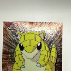 2000 Topps Chrome Pokemon: Sandshrew #27 Trading Card +++ - Image 2