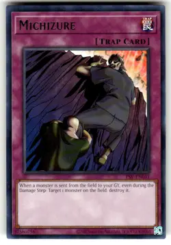 YUGIOH Michizure - PSV-EN051 - Rare - Unlimited 25th Ann Edition NM/Mint - Image 1
