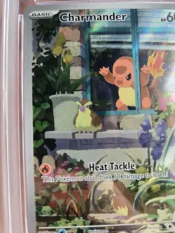 PSA 8 2023 POKEMON SVP EN-SV BLACK STAR PROMO #044 CHARMANDER NM-MT POKEMON - Image 3