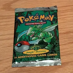Scyther Jungle Booster Pack Sealed Wizards of the Coast Pokemon TCG - Image 1