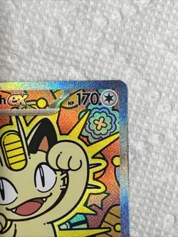 2026 Pokemon Perfect Order Meowth EX SIR 121/088 Free Shipping - Image 5