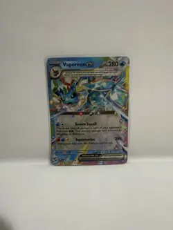 Vaporeon ex 023/131 Double Rare Pokemon TCG SV: Prismatic Evolutions - Image 1