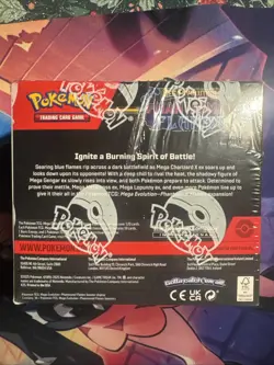 Pokemon Mega Evolution Phantasmal Flames Booster Box - SMALL TEAR!!! - Image 3